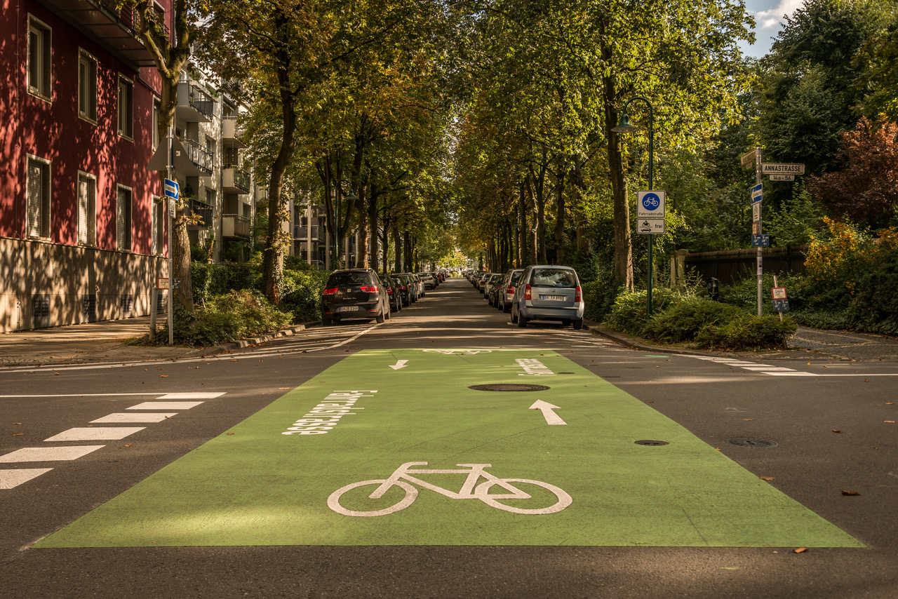 Fahrradstrasse Wilhelminenstraße