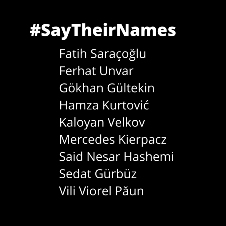 #SayTheirNames
