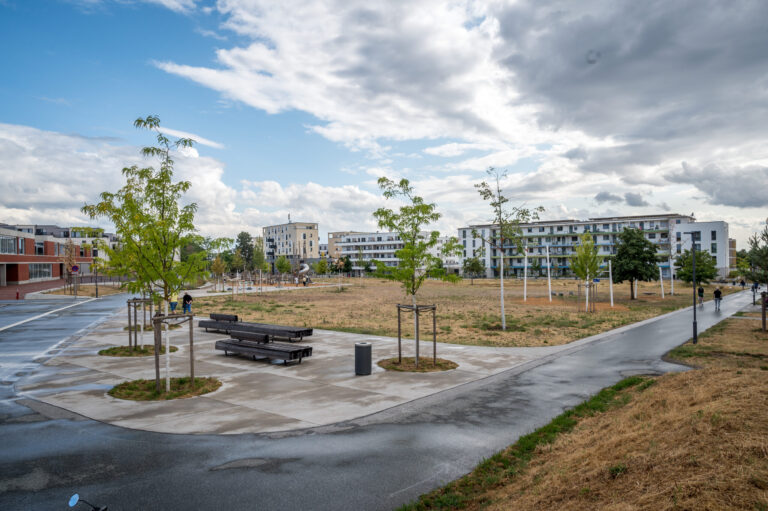 Mehr Grün für den Quartiersplatz auf Lincoln