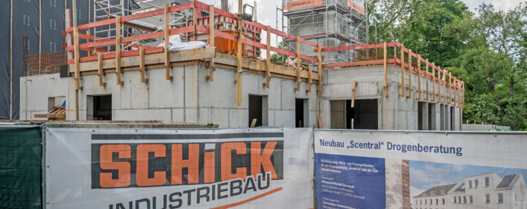 Neubau für die Drogenhilfe Scentral