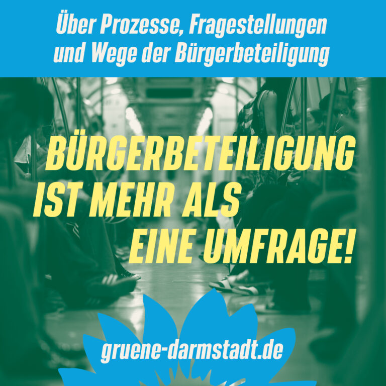 Ergebnisse der Bürgerbefragung zur Straßenbahnverbindung nach Wixhausen: Unser Weg nach vorne