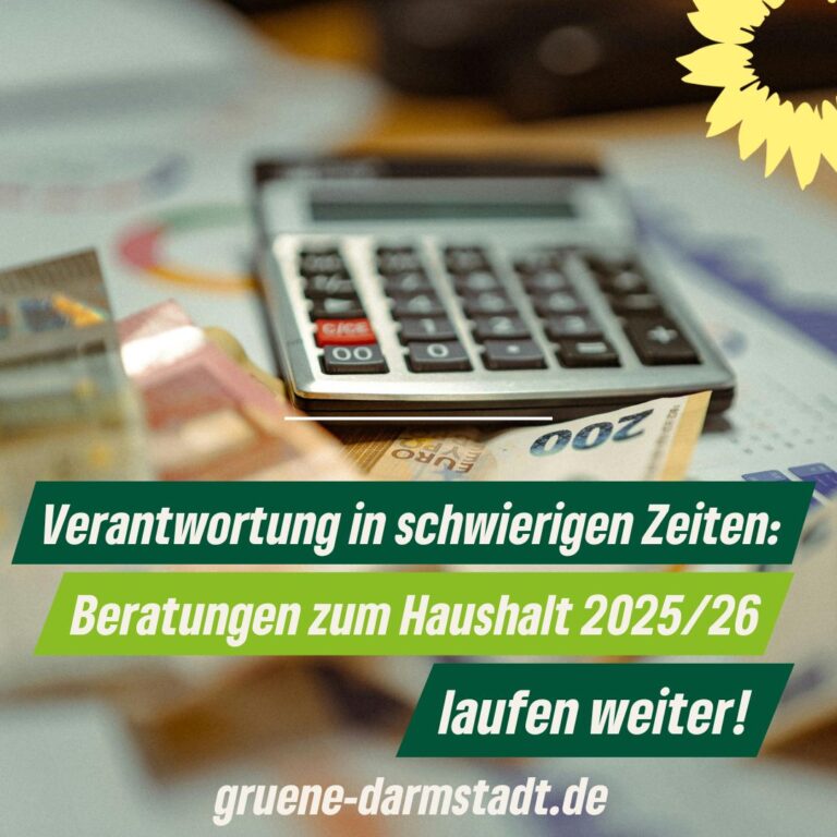 Sondierungsgespräche zum Haushalt 2025/2026