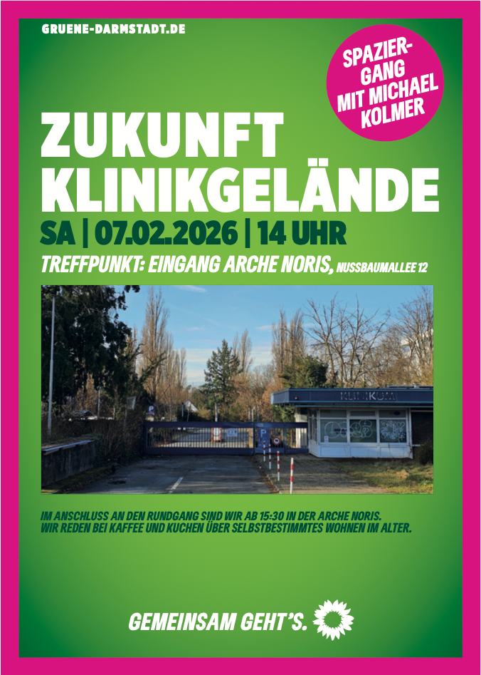 Zur Zukunft des Klinikgeländes in Eberstadt