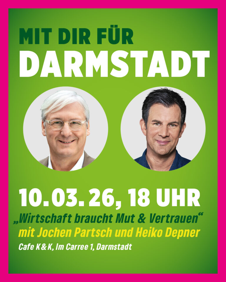 Wirtschaft braucht Mut und Vertrauen – Gespräch mit Jochen Partsch und Heiko Depner am 10.März 2026